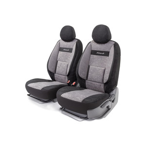 Получехлы на передние сиденья AUTOPROFI COMFORT COM-0405 BK/D.GY